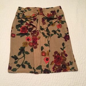 Eva Franco fun floral skirt